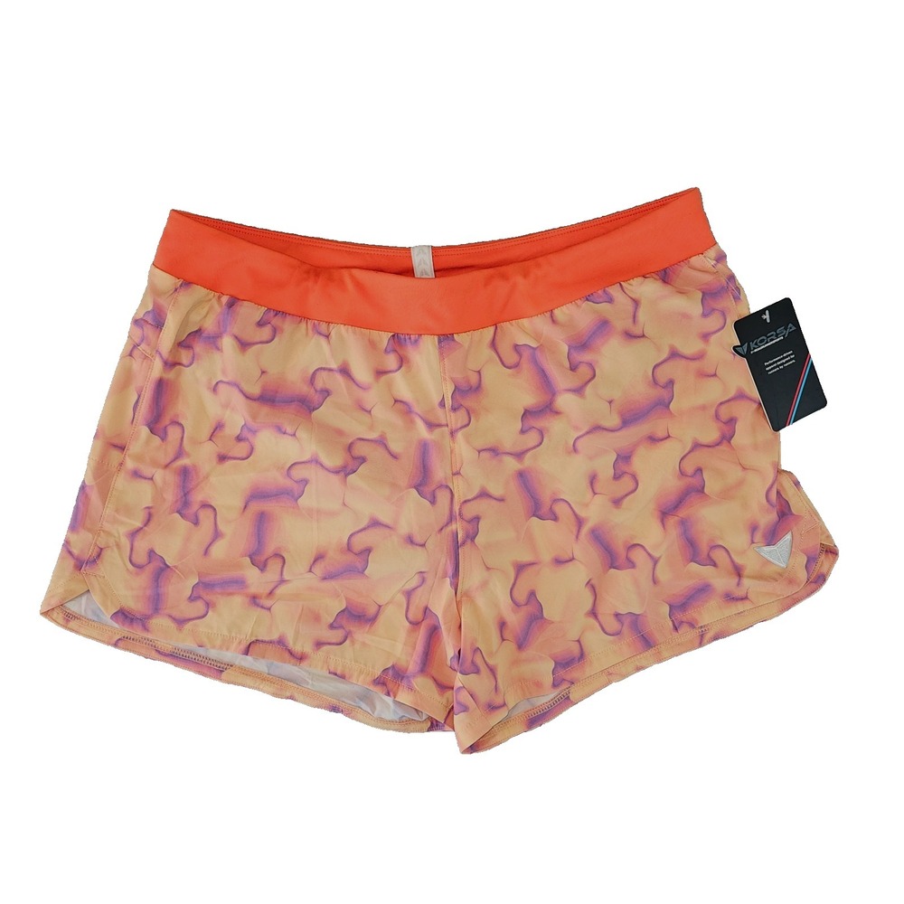KORSA Embrace 3" Short 2.0 Evolve Orange Pink Large NWT